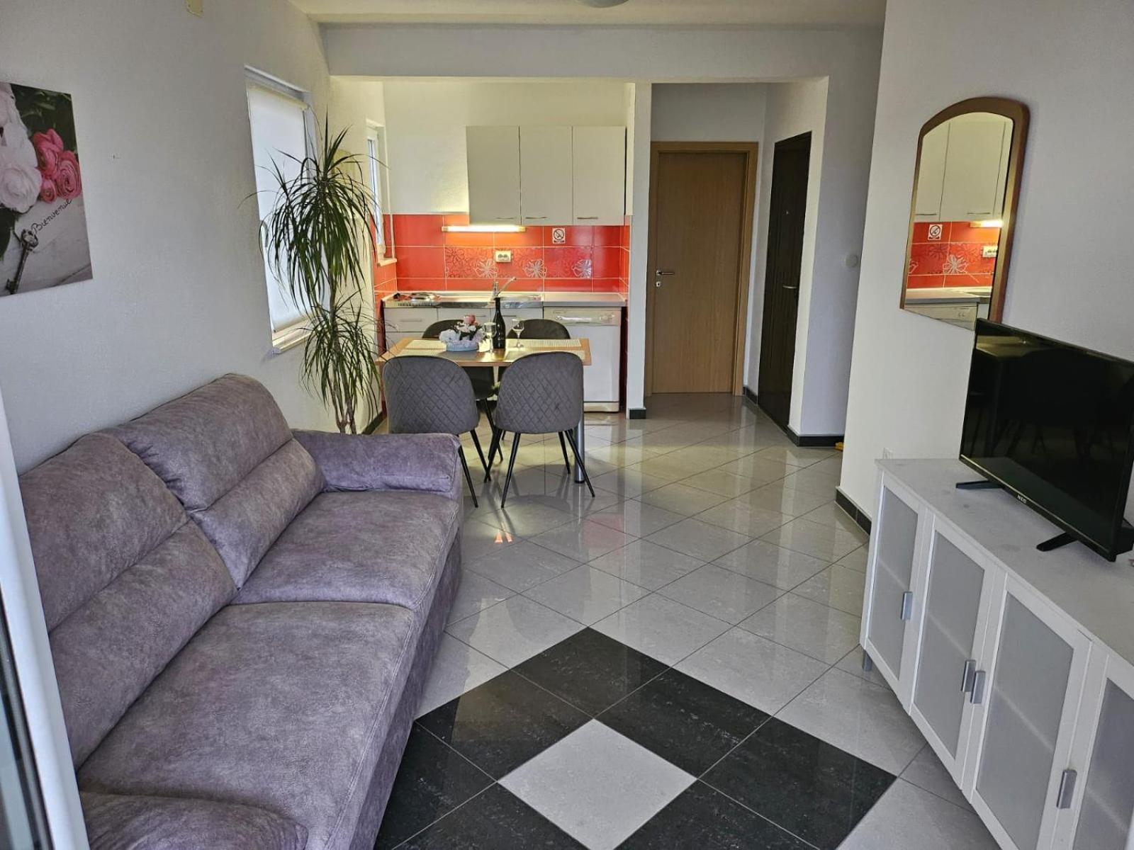 Apartments Andrijanic Башка-Вода Экстерьер фото